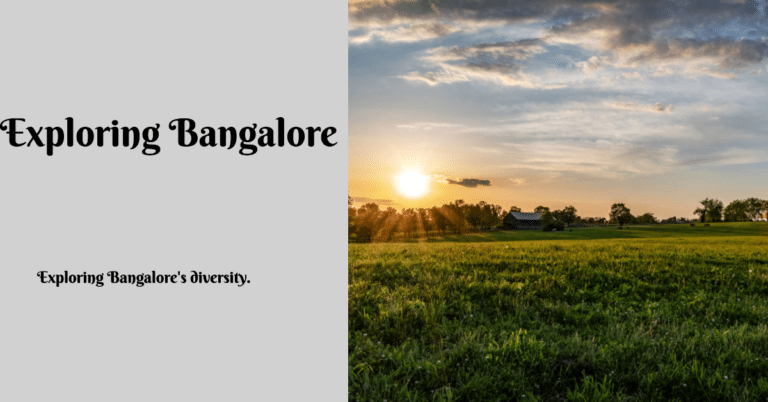 Exploring the Charm and Diversity of Bangalore Rural
